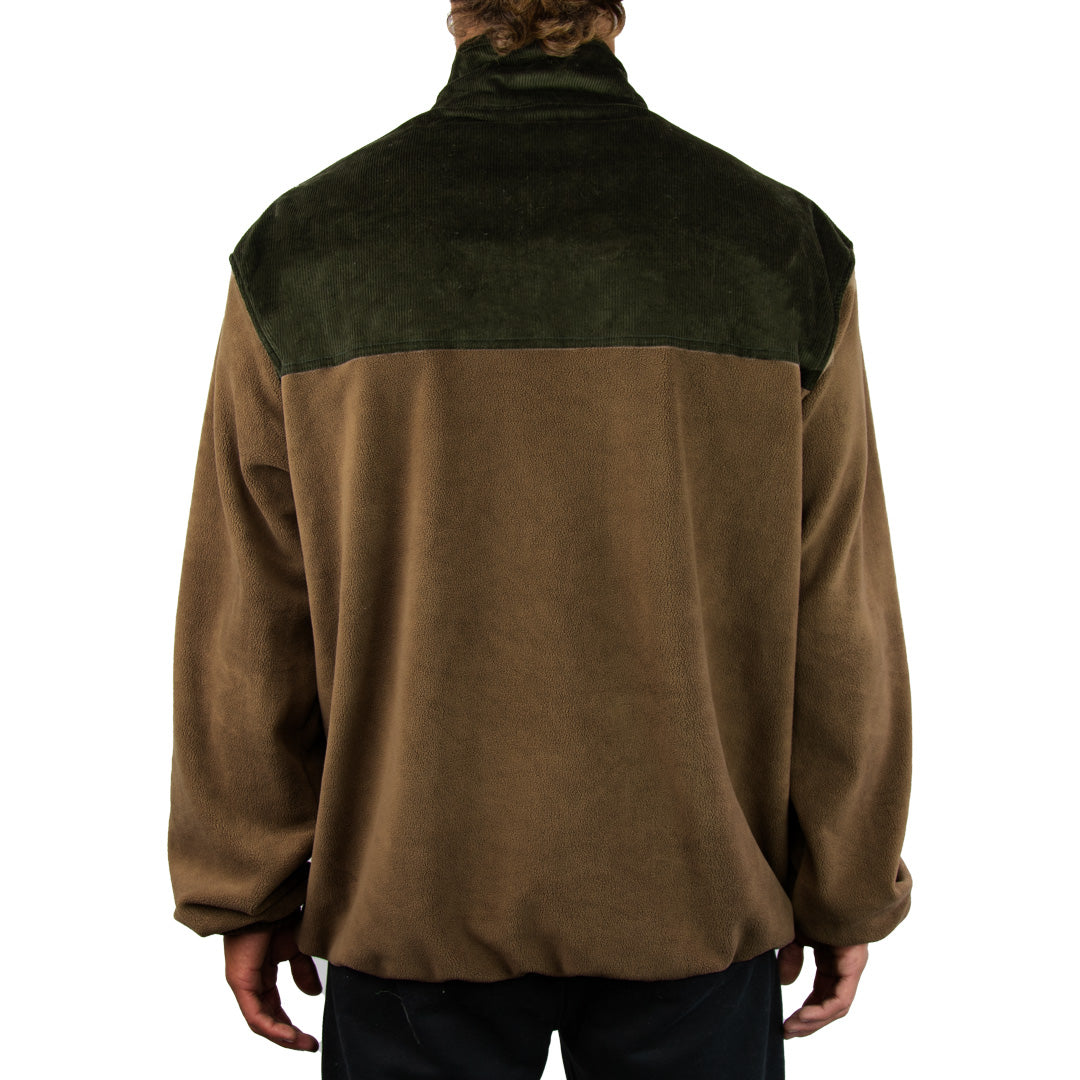 Saguaro - Boys Zip Front High Neck Jacket - Sand Tarmac