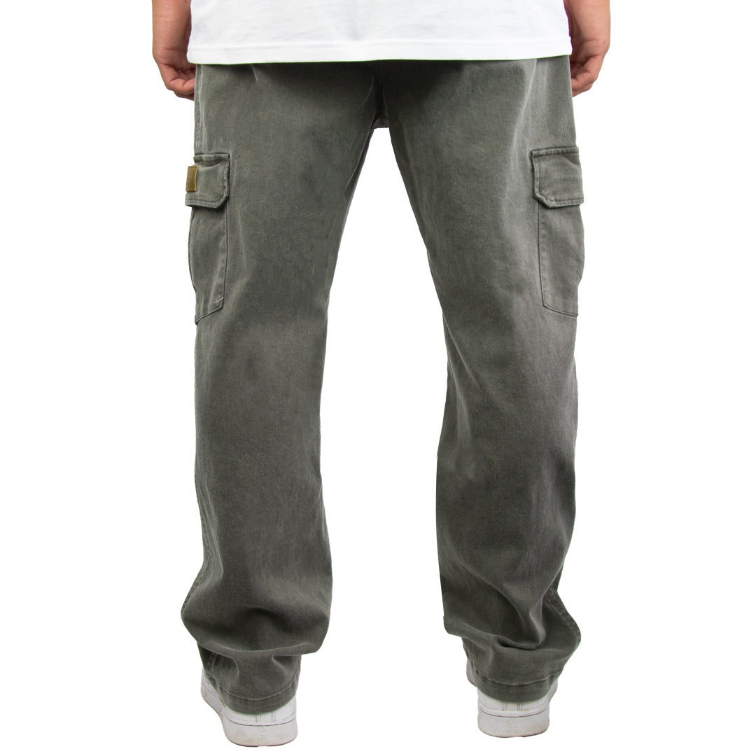 Atlas - Boy's Elastic Waist Cargo Pant - Army