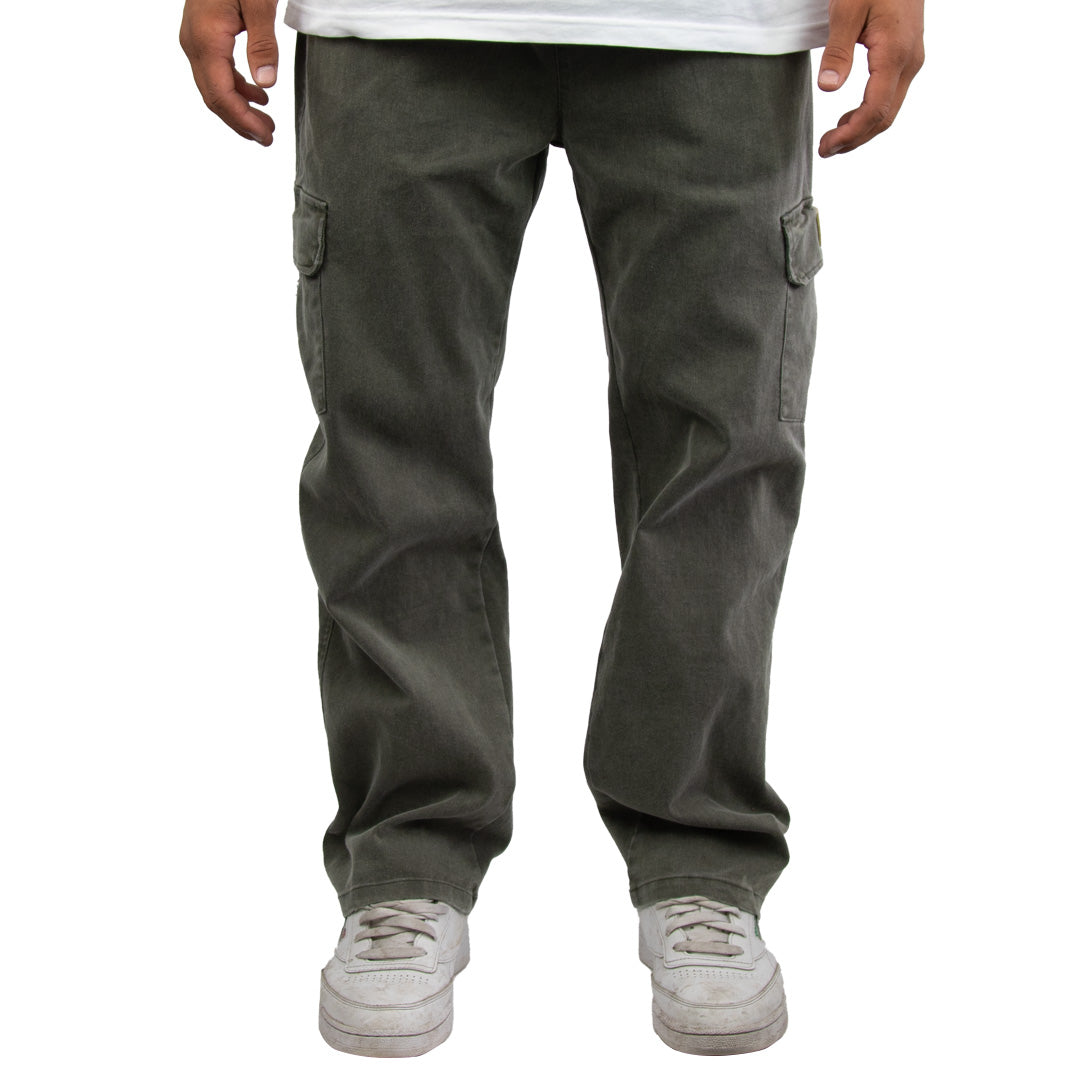 Atlas - Boy's Elastic Waist Cargo Pant - Army