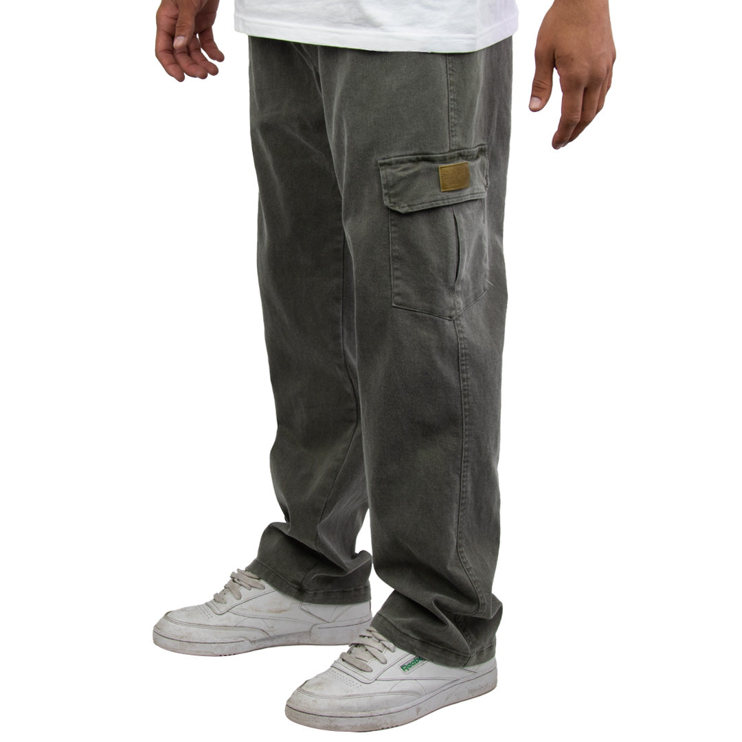 Atlas - Boy's Elastic Waist Cargo Pant - Army