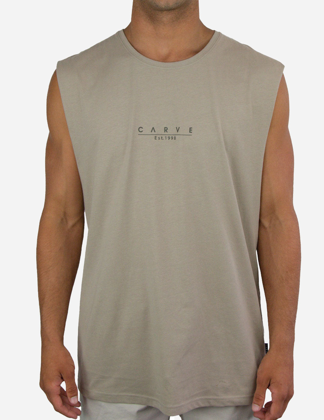 Legacy - Mens Muscle Tank - Vintage Khaki