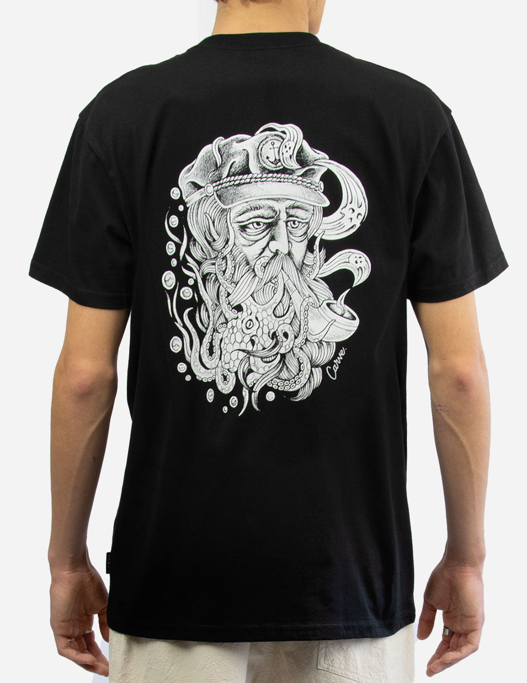 BUCCANEER - Men's basic short sleeve tee - Black