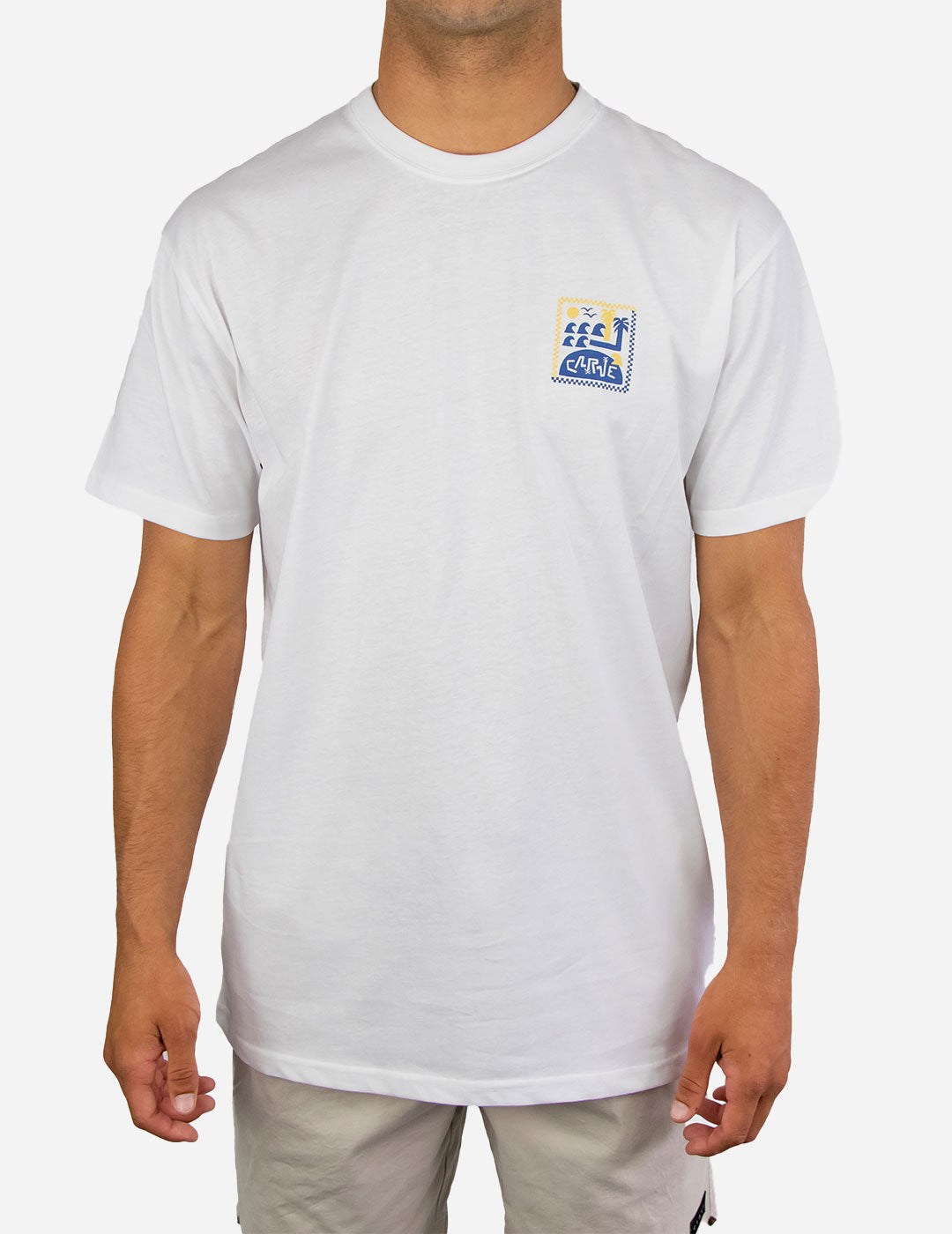 Surf 'N' Sun - Mens Short Sleeve Tee - White