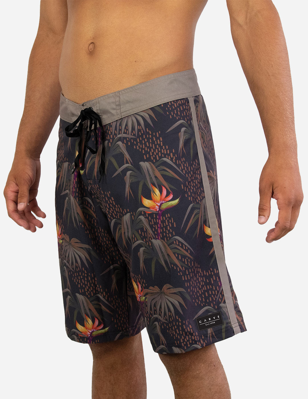 Autumn Rain - Mens Boardshort - Black