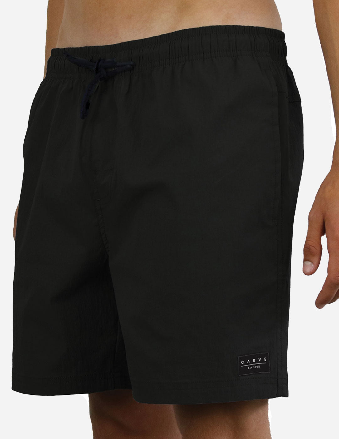 Cruz - Mens Swim Volley Short - Black