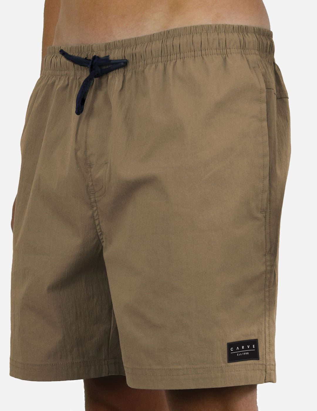 Cruz - Mens Swim Volley Short - Camel