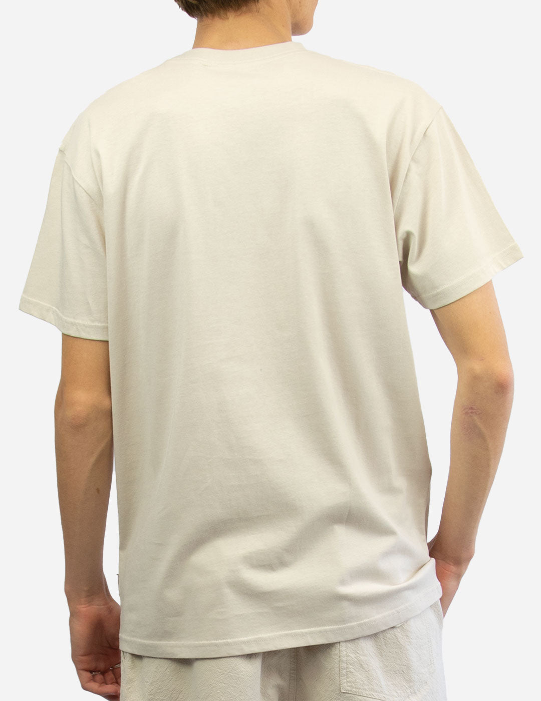 HERITAGE - Men's basic short sleeve tee - Oat