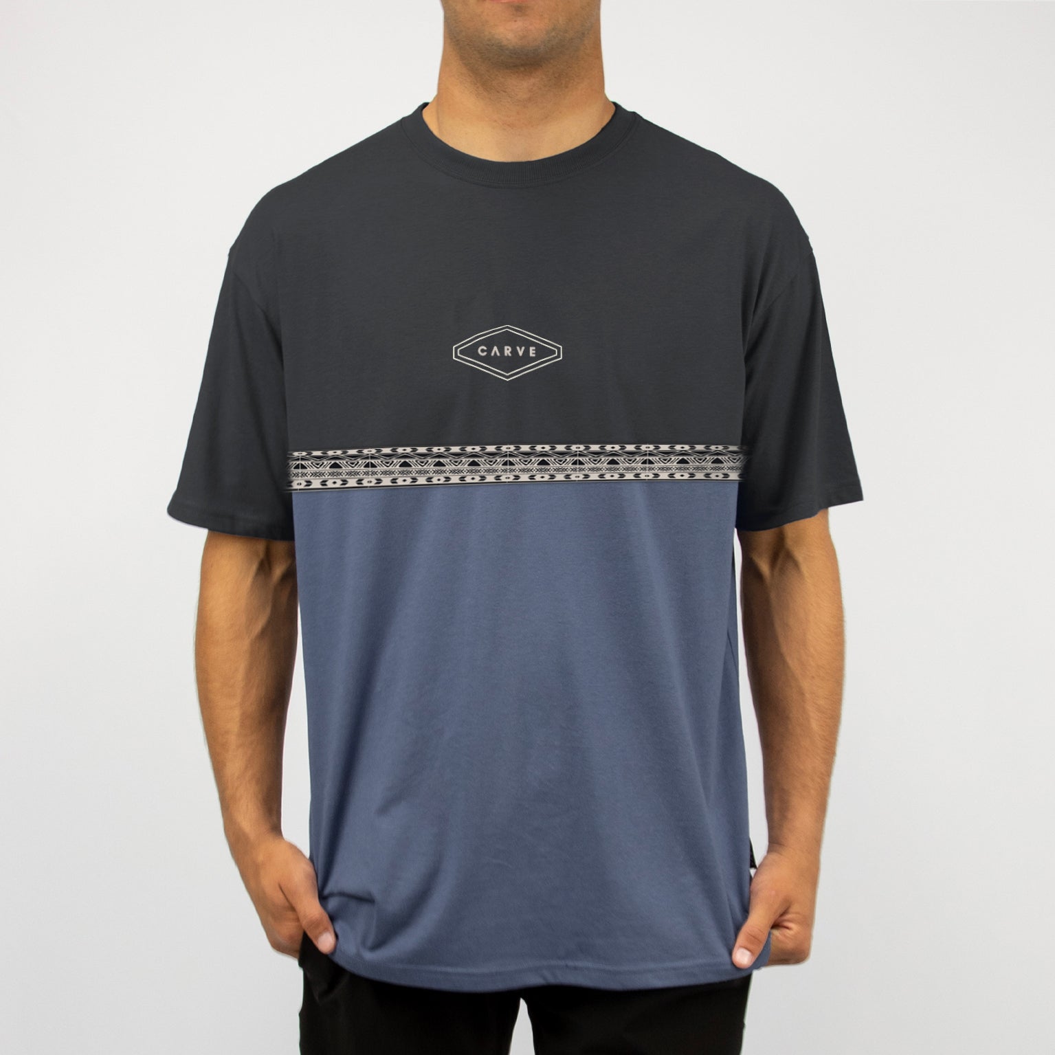 KINDRED - Men's Oversized Short Sleeve Tee - Indigo