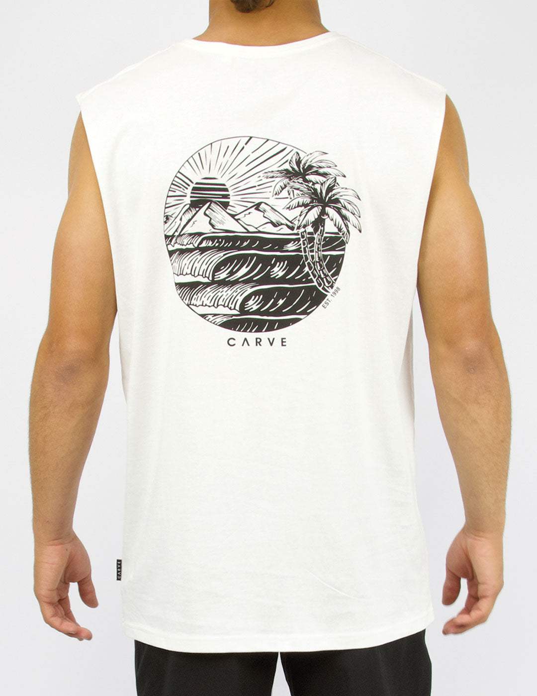 EVENTIDE - Boy's sleeveless muscle top - Whipped Butter