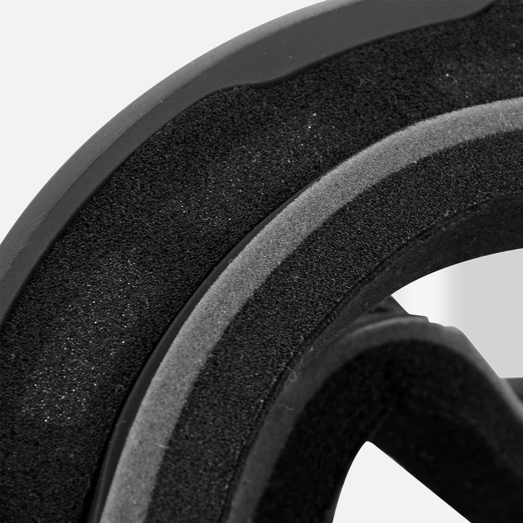 Shred S MTB Goggle - Matt Black Frame Clear Lens