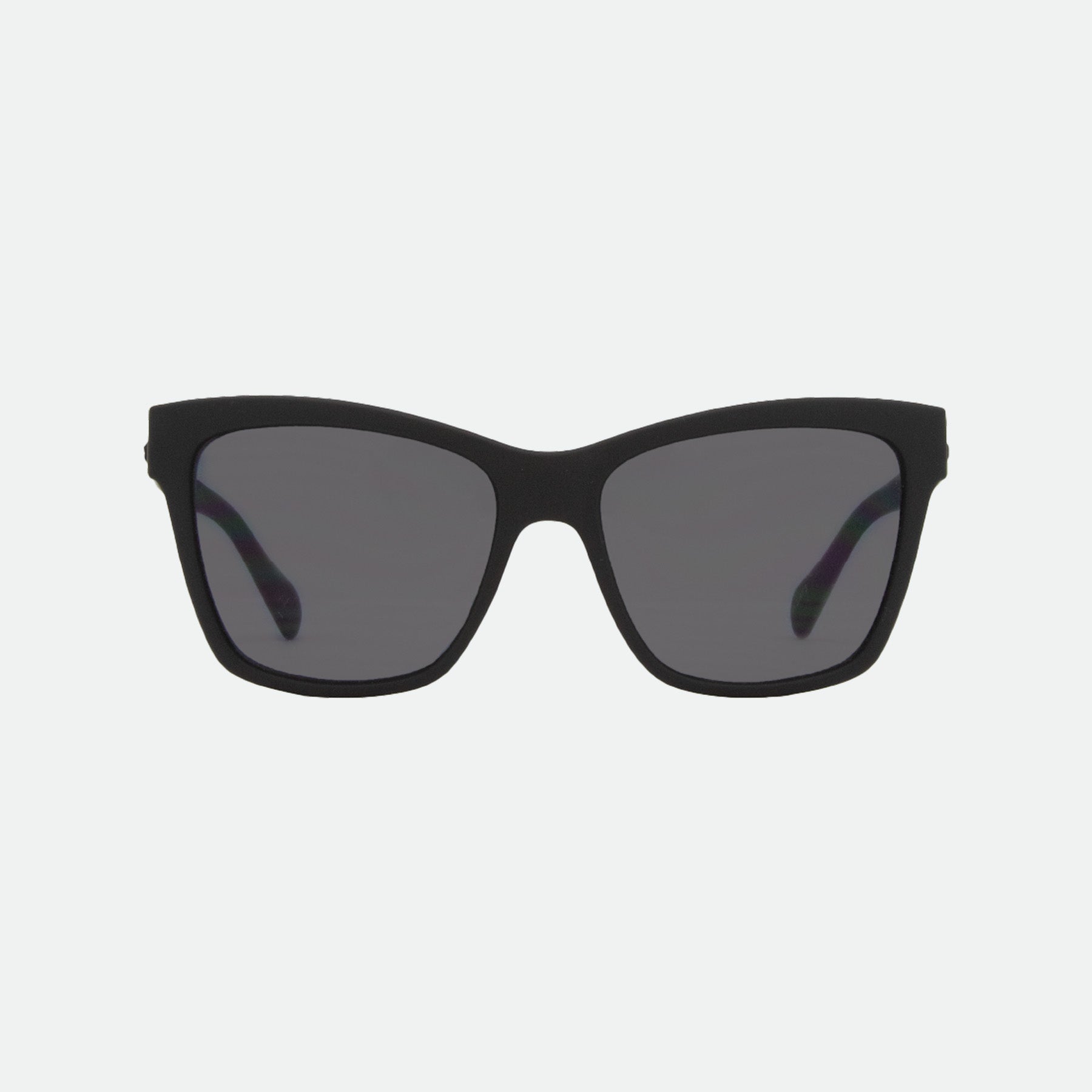 Gomez - Matt Black Frame Sunglasses