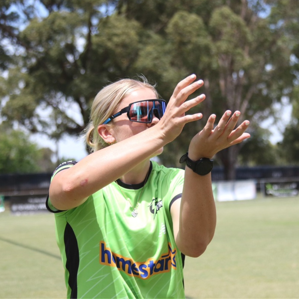 Legacy Matte Black Frame - Blue Rubber Arm Grey Blue Iridium HD Lens Venting