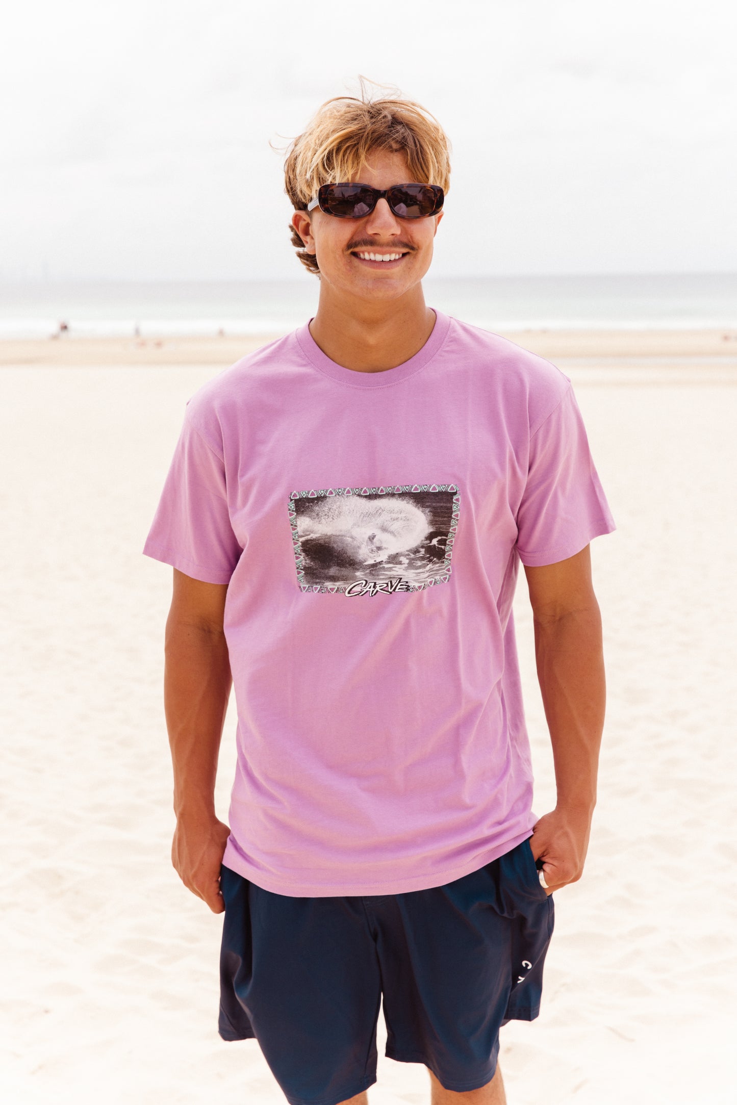 Mundaka - Boys Short Sleeve Tee - Lavender