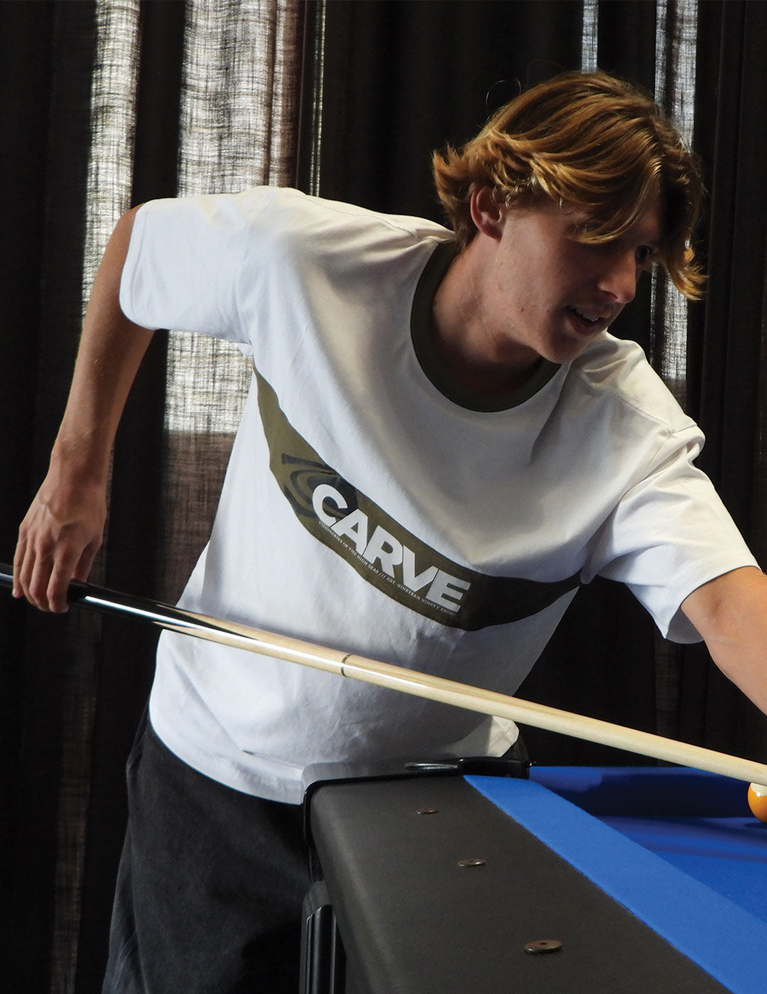 PLANK - Men’s Panel Short Sleeve Tee - White/Aloe