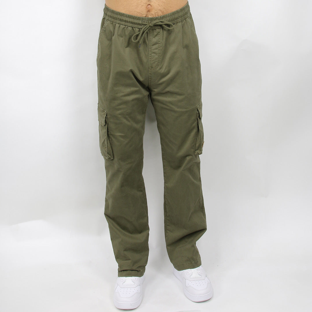 Combat - Mens Elastic Waist Cargo Pant