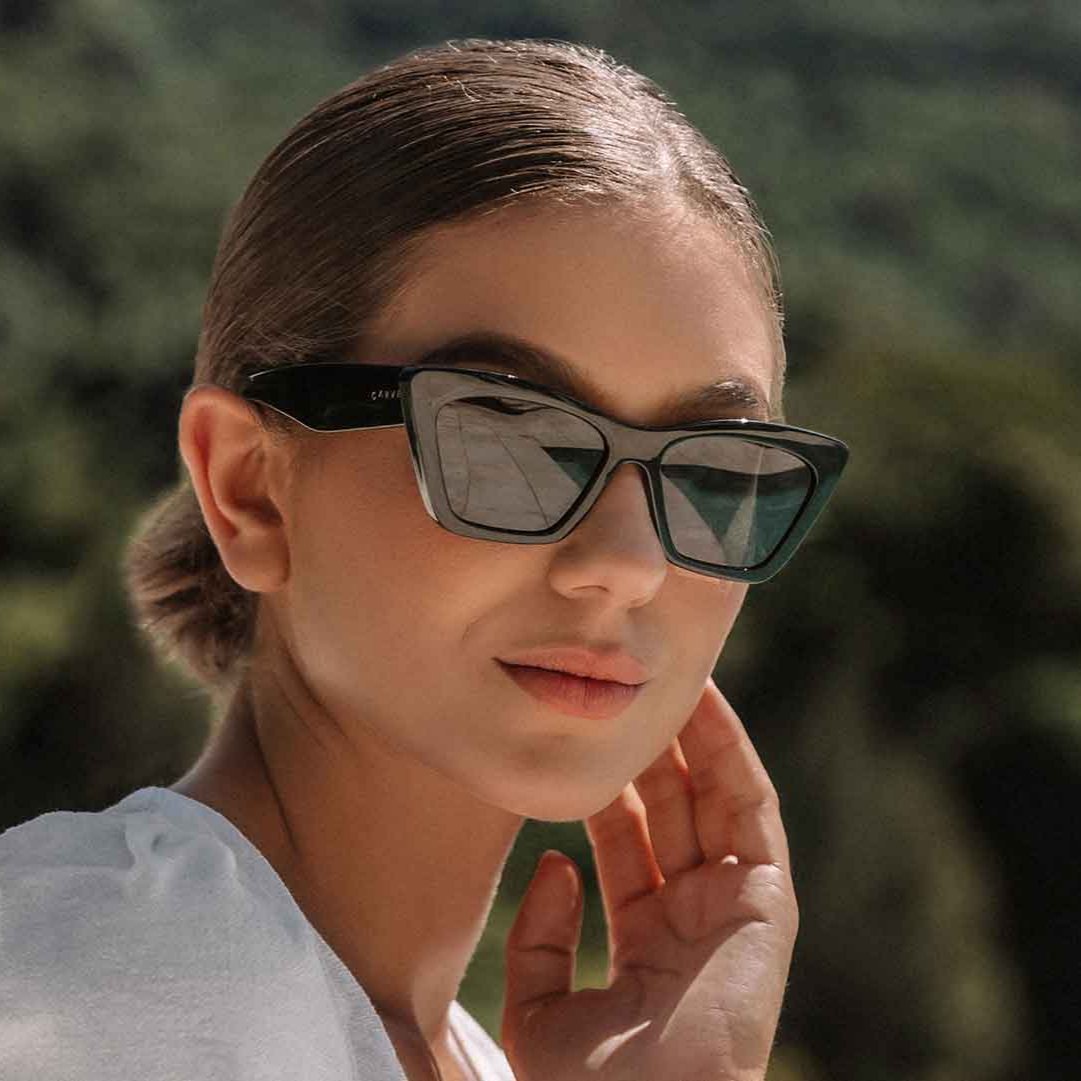 Tahoe - Gloss Black Frame with Dark Grey Polarized Lens