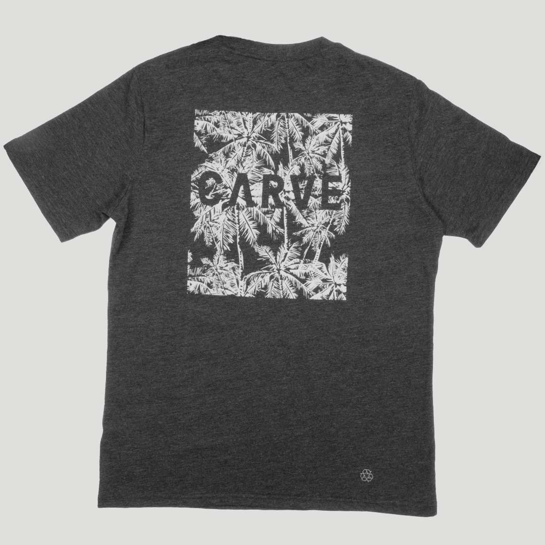 Palms - mens recylced tee GREY