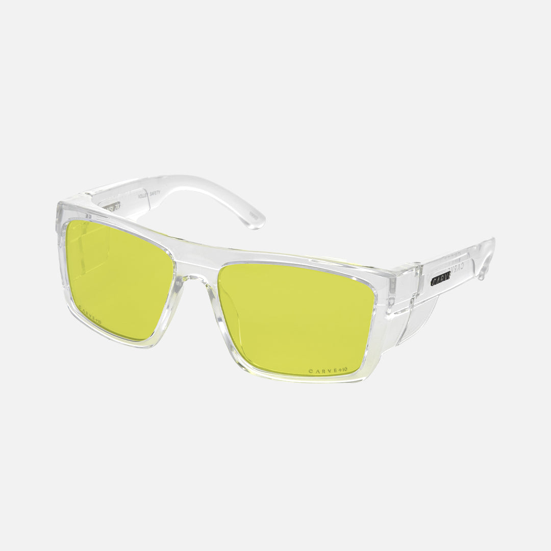 Volley - Safety Gloss Clear Frame - Yellow Lens