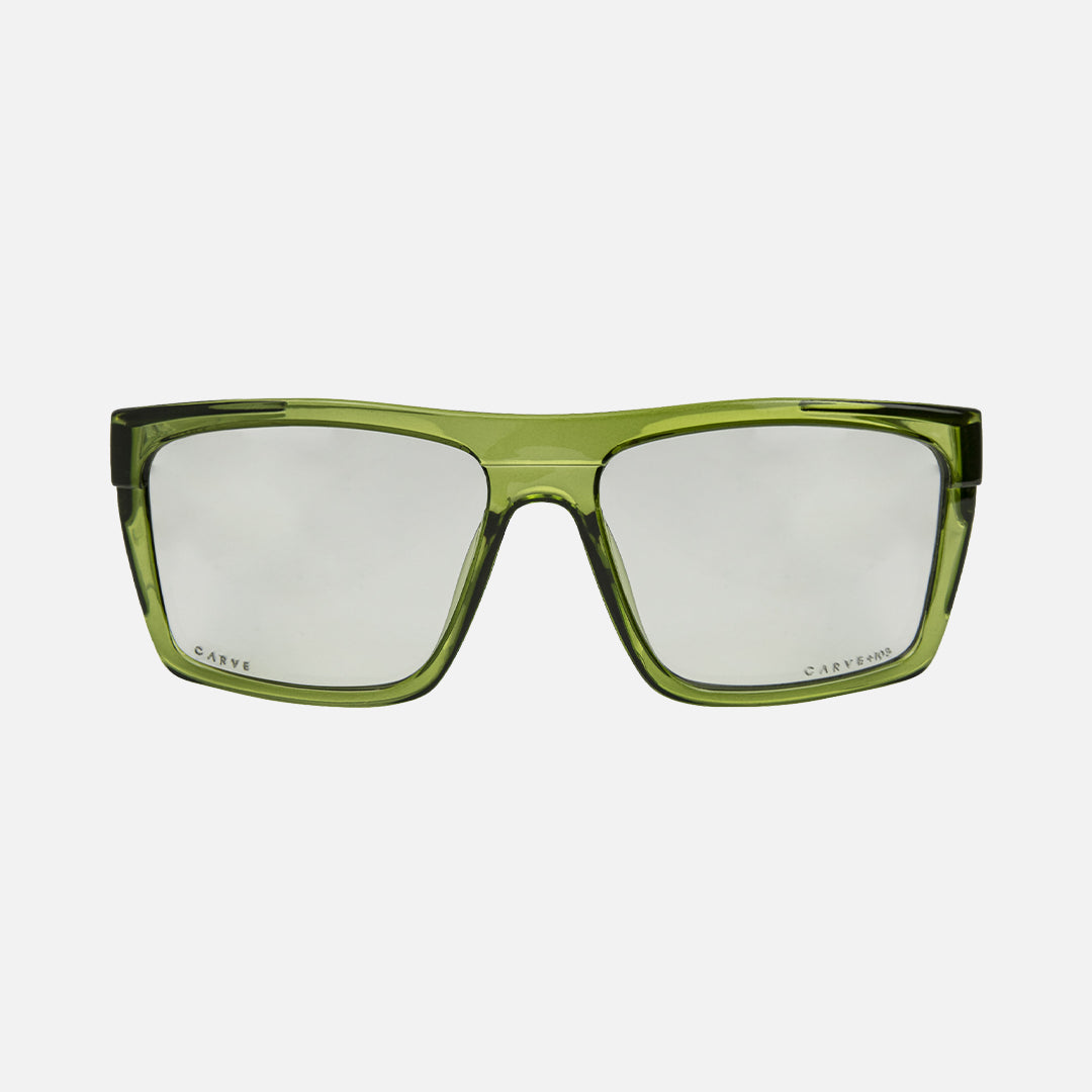 Volley - Safety Crystal Green Frame - Grey Clear Photochromatic Lens