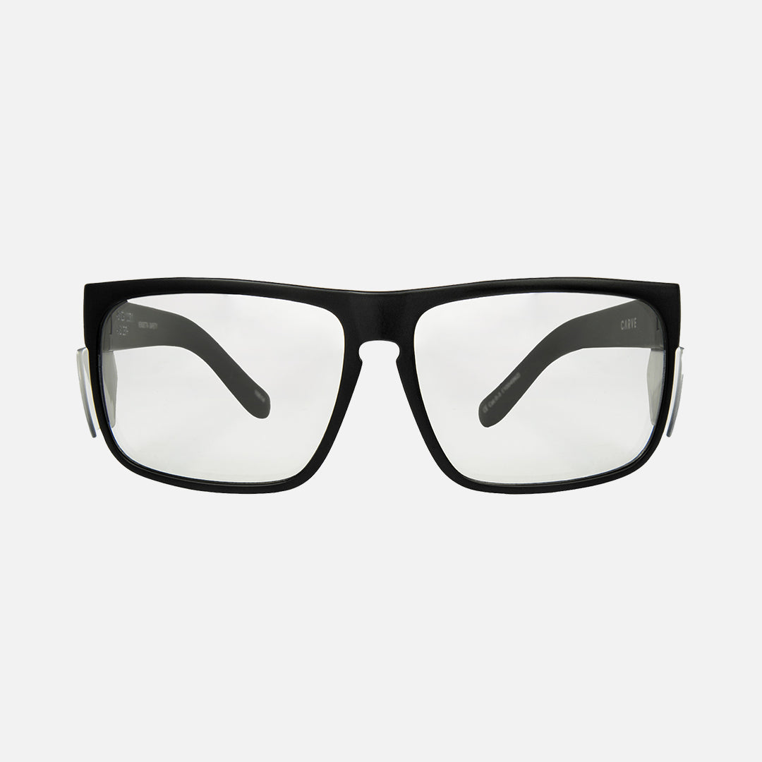 Vendetta - Safety Matt Black Frame - Photochromatic Grey Clear Lens