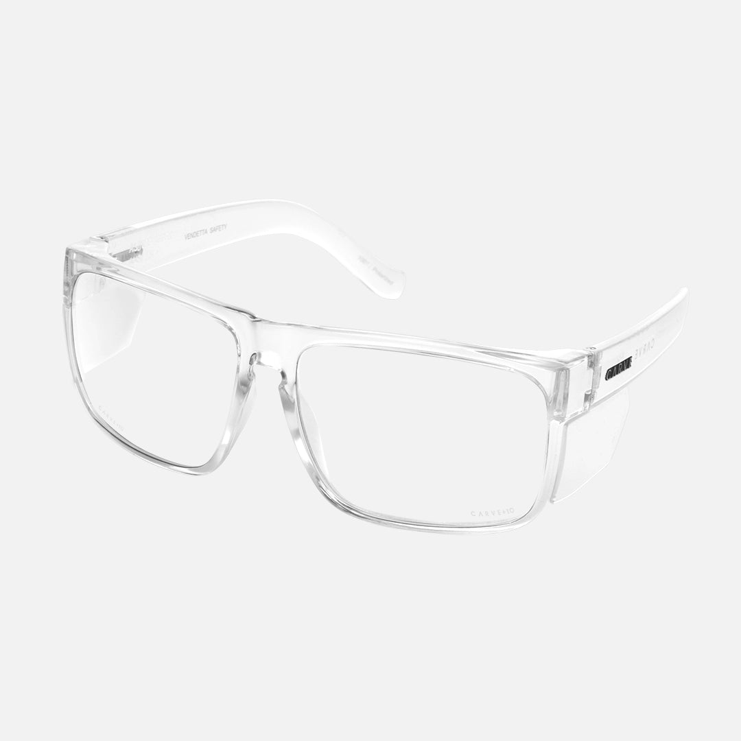 Vendetta - Safety Crystal Clear - Clear Lens