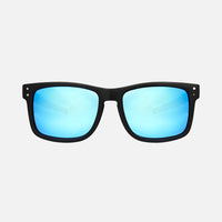 Smoko - Safety Matt Black Frame - Grey Polarized Blue Iridium Lens
