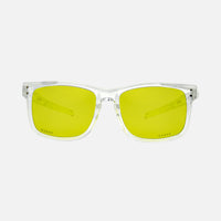 Smoko - Safety Gloss Clear Frame - Yellow Lens