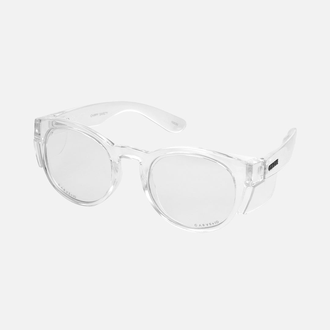 Chippy - Safety Gloss Clear Frame - Clear Lens