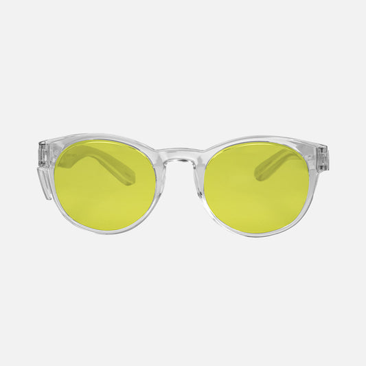 Chippy - Safety Gloss Clear Frame - Yellow Lens