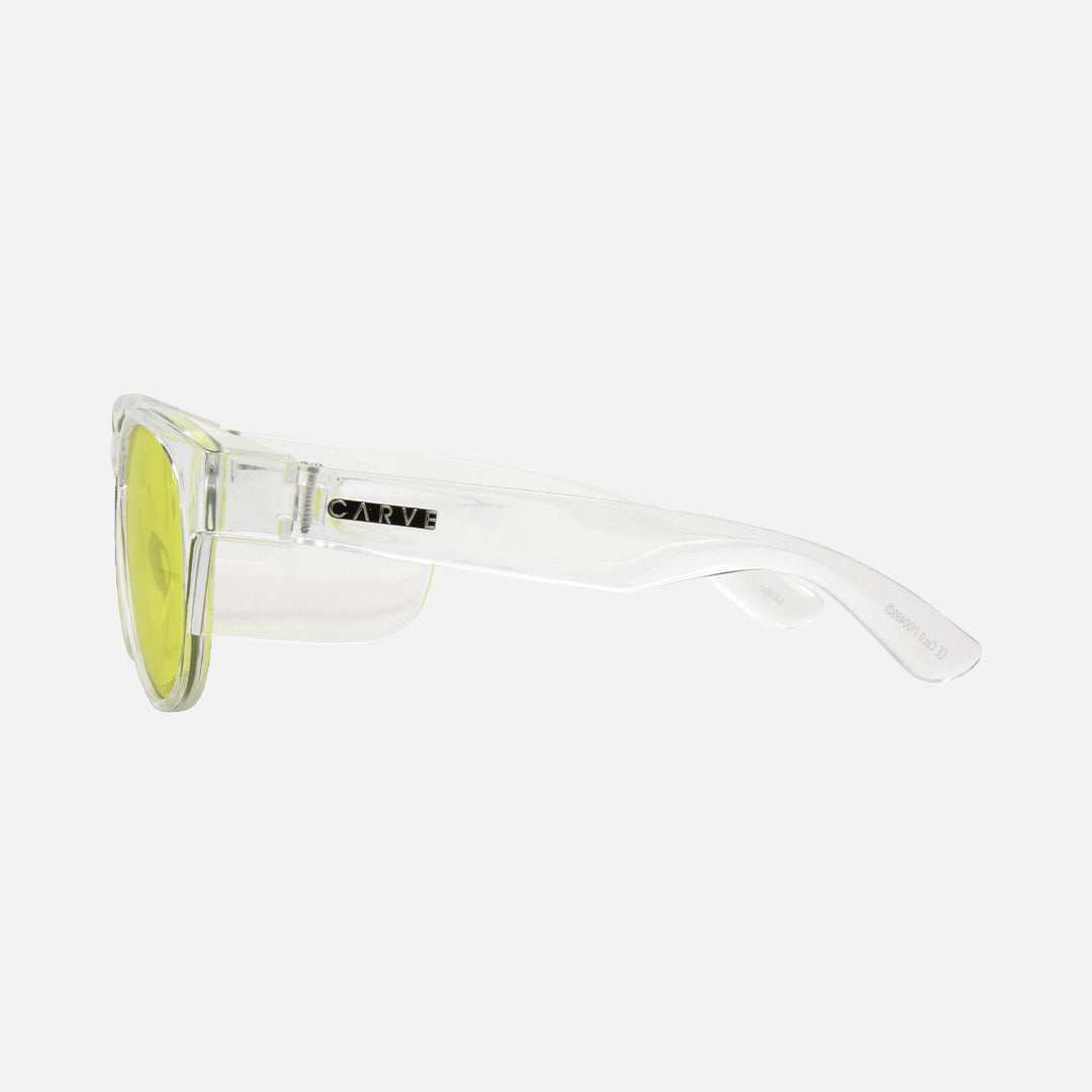 Chippy - Safety Gloss Clear Frame - Yellow Lens