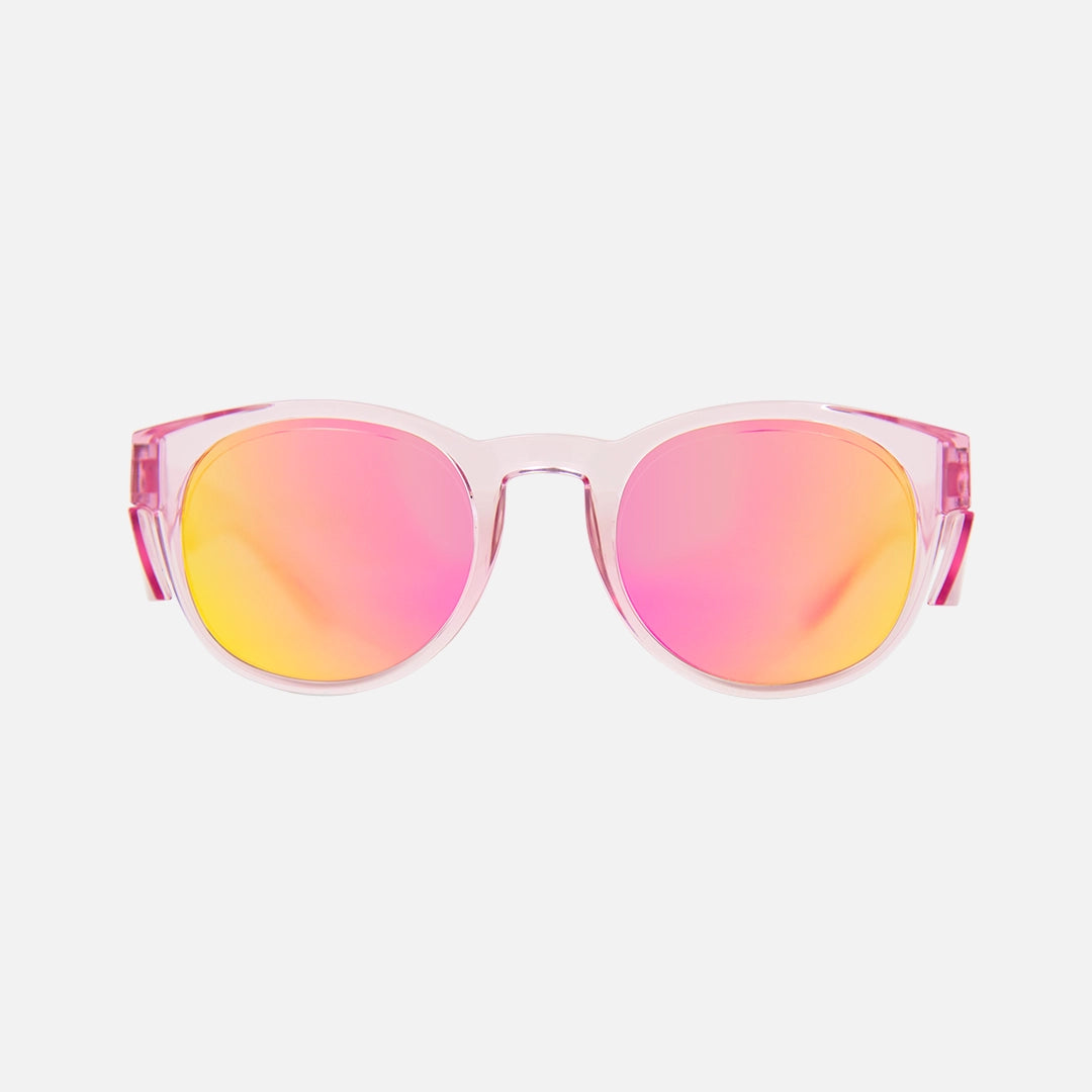 Chippy - Safety Crystal Pink Frame - Polarized Iridium Lens