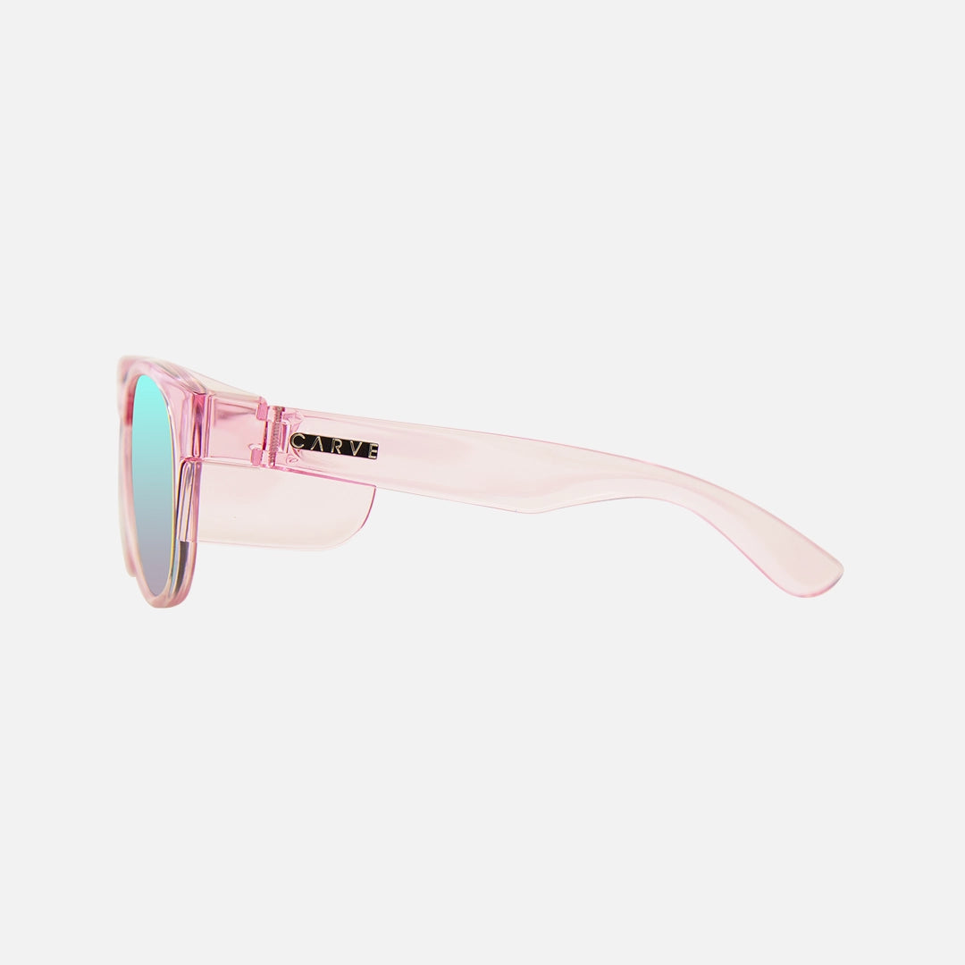 Chippy - Safety Crystal Pink Frame - Polarized Iridium Lens