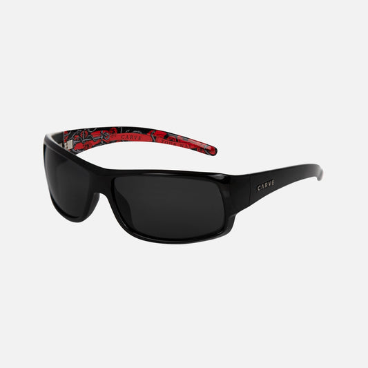 Sonny Black - Polarized Gloss Black Frame Sunglasses