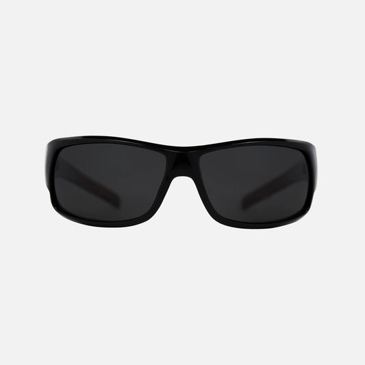 Sonny Black - Polarized Gloss Black Frame Sunglasses