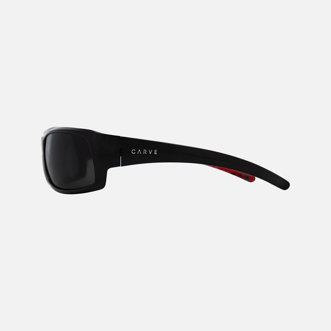 Sonny Black - Polarized Gloss Black Frame Sunglasses