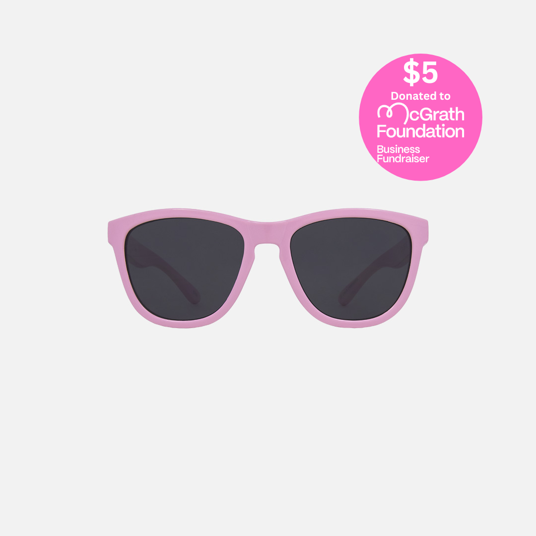 Cali - Gloss Petal Pink Frame with Grey Lens