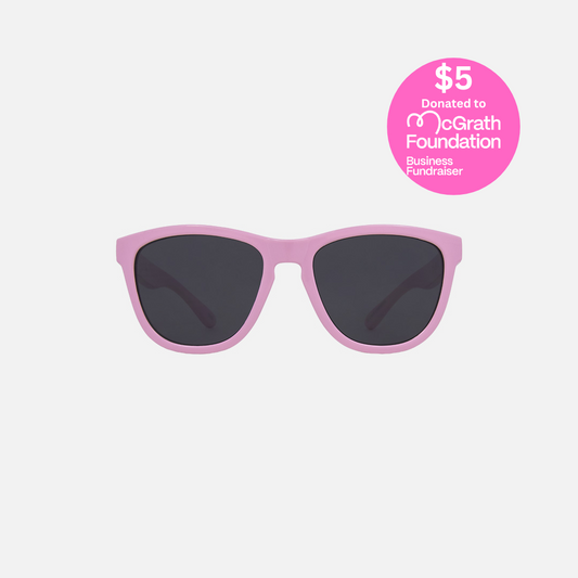 Cali - Gloss Petal Pink Frame with Grey Lens