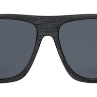 Sanchez - Polarized Black Streak Frame Sunglasses