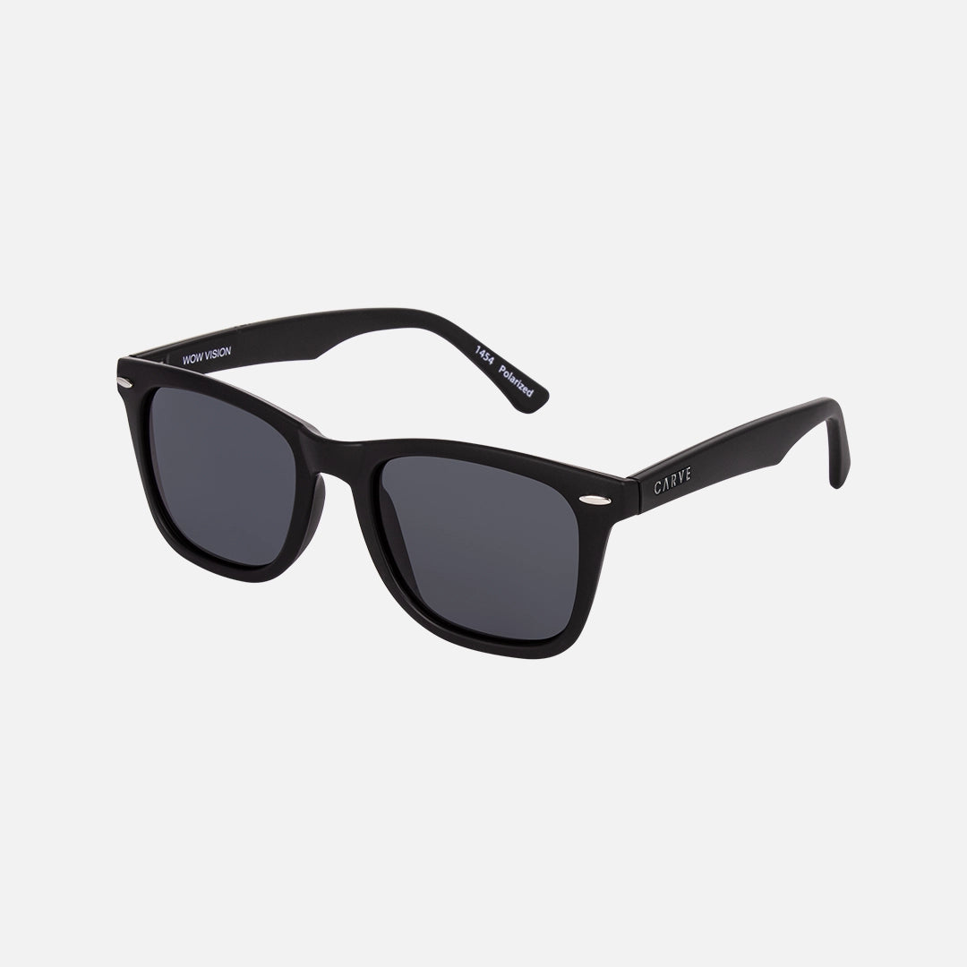 Wow Vision - Polarized Matt Black Frame Sunglasses