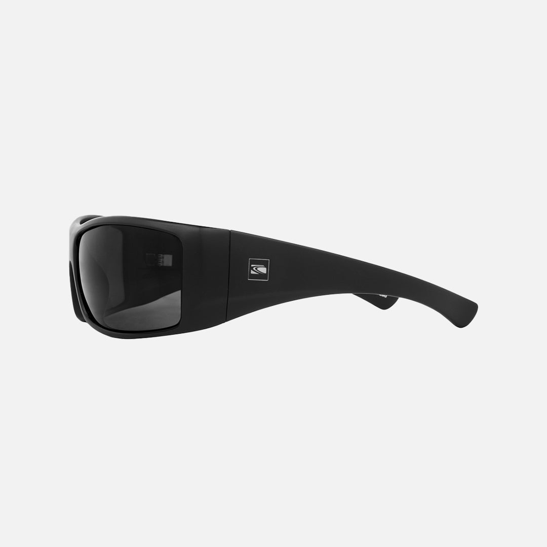 Wolfpak - Polarized Matt Black Frame Sunglasses