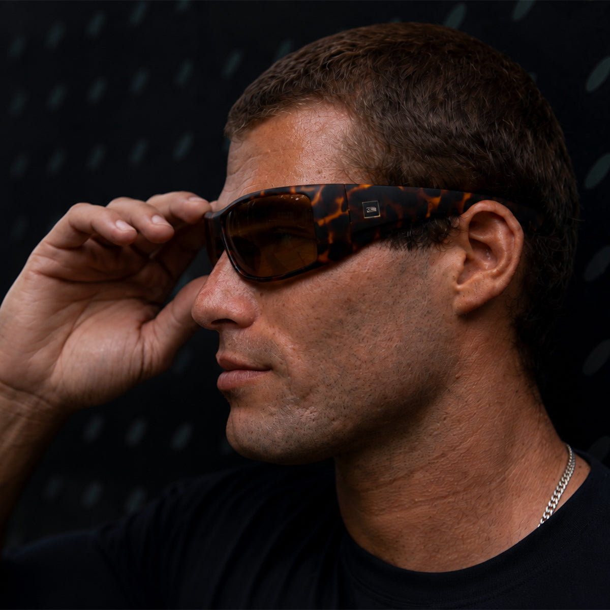 Wolfpak - Polarized Matt Tort Frame Sunglasses