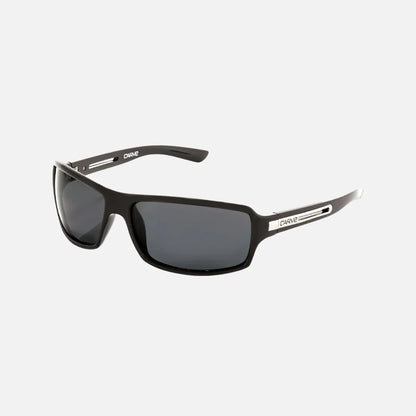 Greed - Polarized Gloss Black Frame Sunglasses