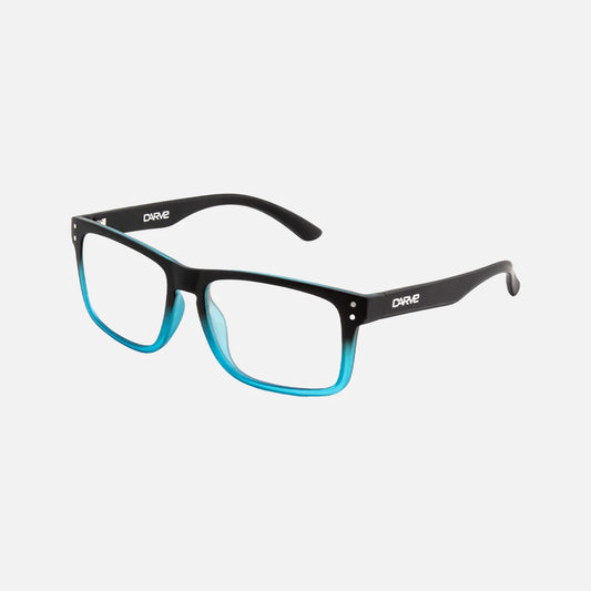 Goblin - Blue Light Reading Matt Black / Blue Frame Glasses