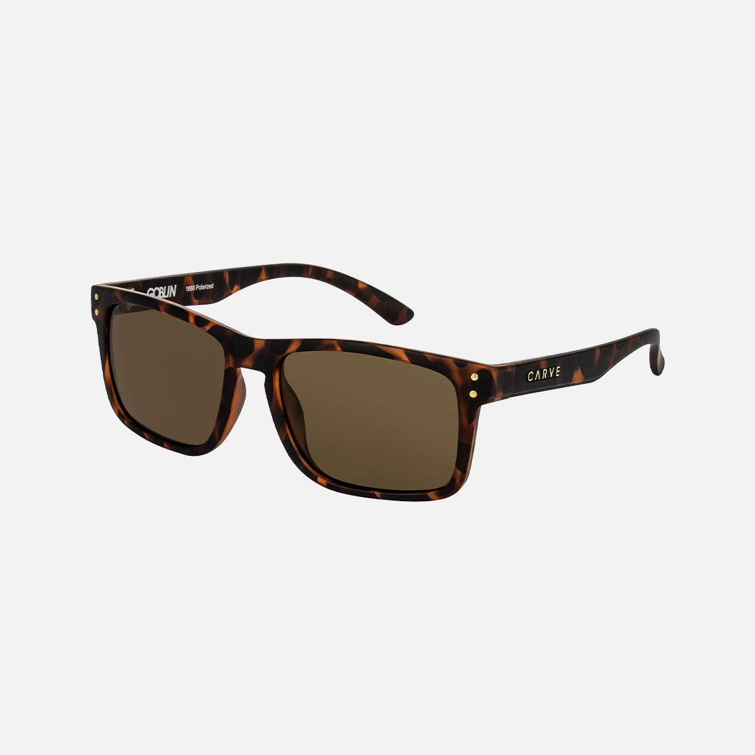 Goblin - Polarized Matt Tort Frame Sunglasses