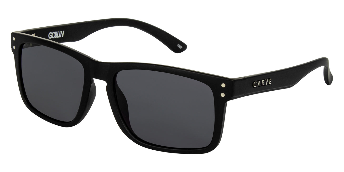 Goblin - Matt Black Frame Sunglasses