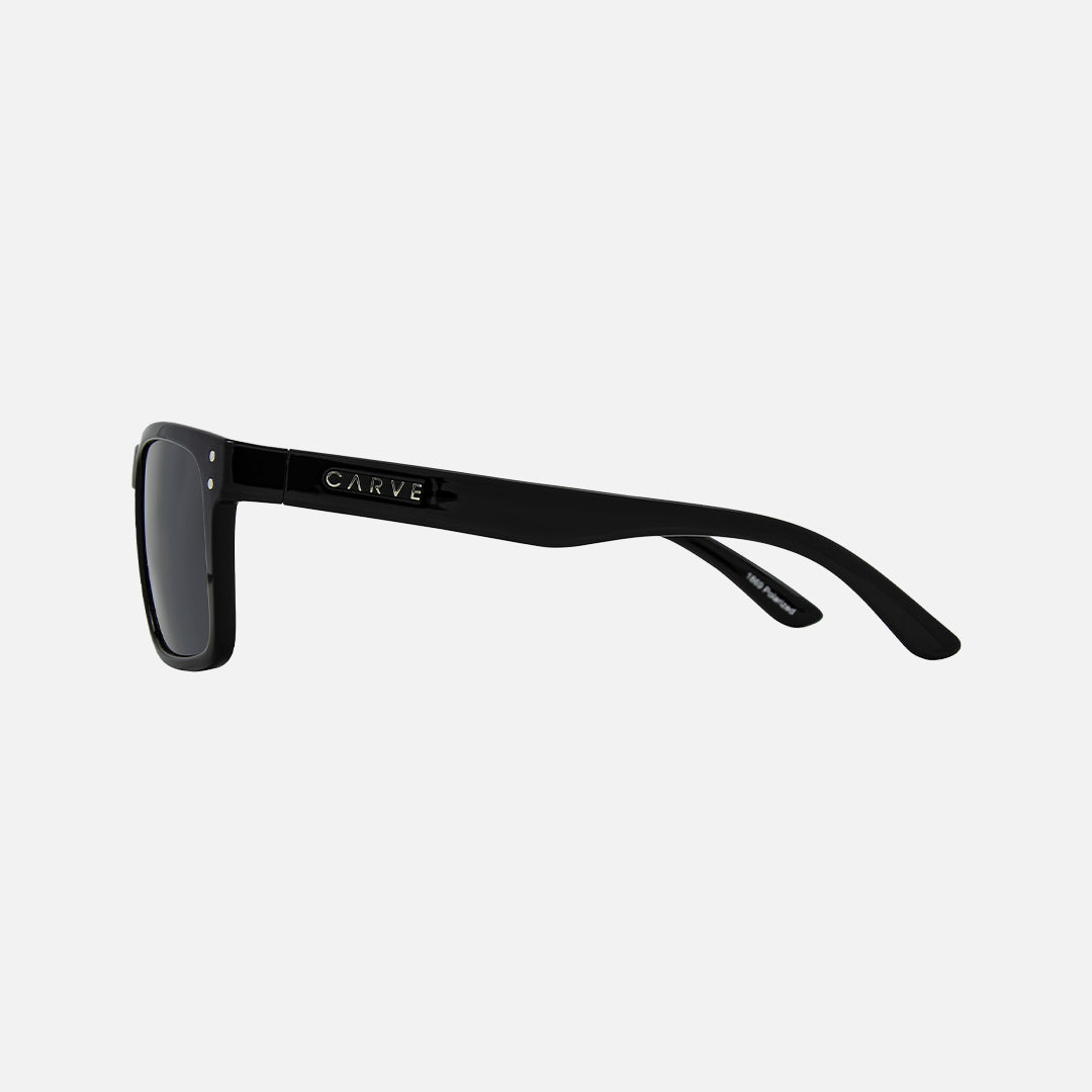 Goblin - Polarized Gloss Black Frame Sunglasses