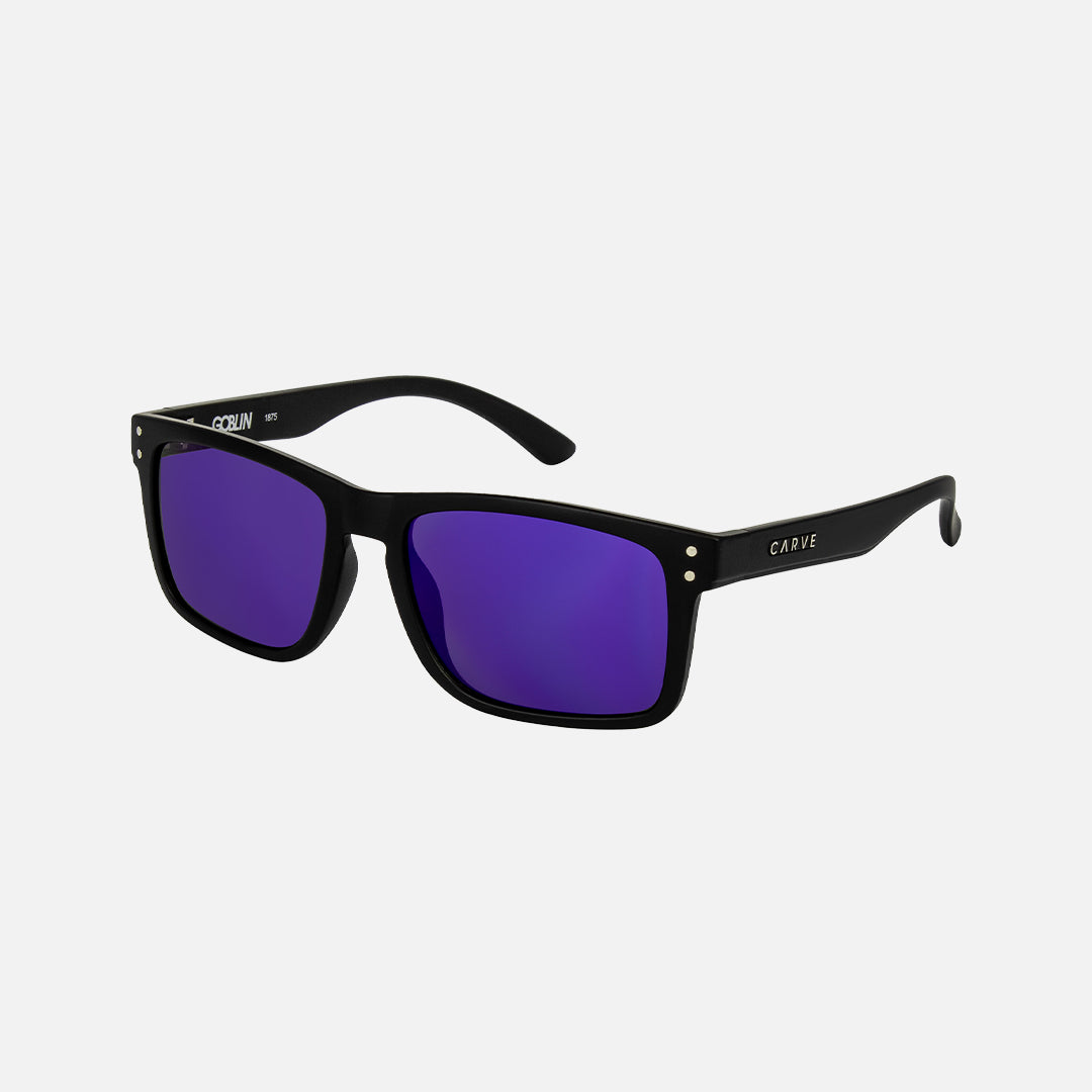 Goblin - Iridium Matt Black Frame Sunglasses