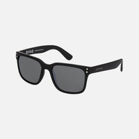 Rivals - Matt Black Frame, Grey Injected Polarized Lens with Silver Iridium