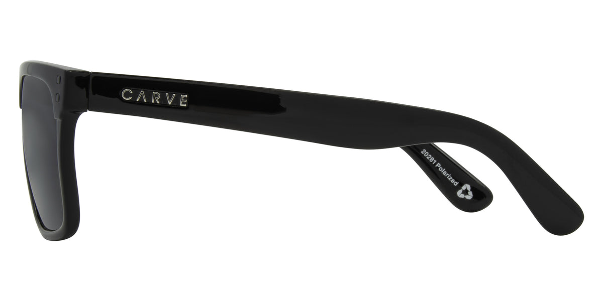 Rcl Rivals Rivals - Gloss Black Recycled Frame with Grey Polarized Lens