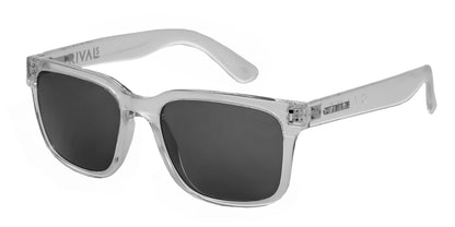 Rivals - Gloss Crystal Clear Frame with Grey Lens
